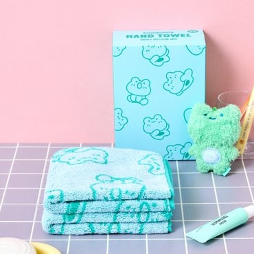 BUTTER(버터) [버터샵] 올데이 점프 레이니 세면타월 민트