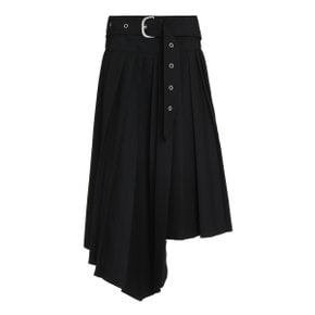 [오프 화이트] Womens Skirt OWCW006F23FAB002_1000 black