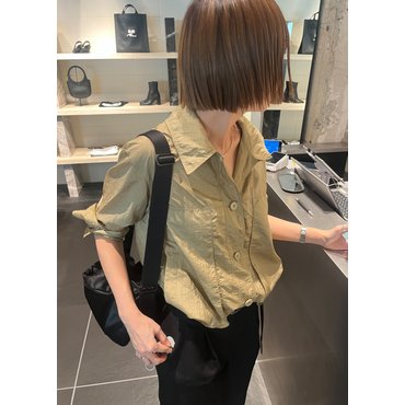 잇미샤 포켓 포인트 초경량 나일론 점퍼 ITP5WJP330