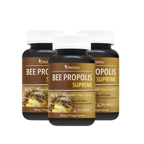 캐나다 오로니아 비 프로폴리스 슈프림 Bee Propolis Supreme 90캡슐 3개