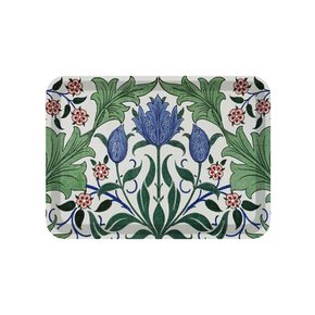 트레이 Floral Wallpaper Design with Tulips, 윌리엄 모리스