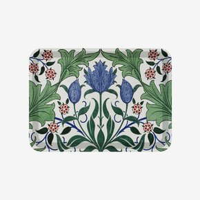 트레이 Floral Wallpaper Design with Tulips, 윌리엄 모리스