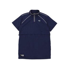 W PIPING LINE ONEPIECE [NAVY]