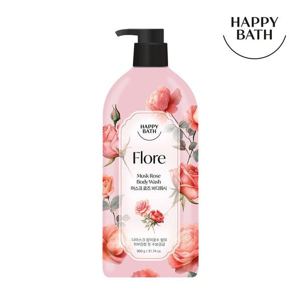  플로레 머스크로즈 바디워시 900ml