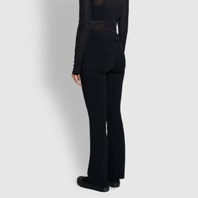 여 액티브 부츠컷 레깅스 (BLACK)