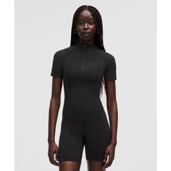 Everlux™프론트 집 바디수트 6 *SLNSH - BLK