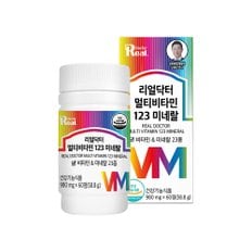 [리얼닥터] 멀티비타민 123 미네랄 980mg*60정 (2개월분)