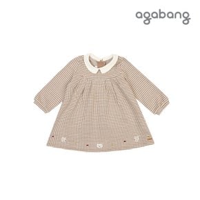 [아가방 가을]로나자수주름원피스(BEIGE)_01P52405421