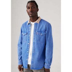 5067134 Levis RELAXED FIT WESTERN - Shirt wade vintage wash