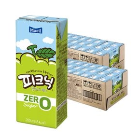 피크닉 제로 청포도 200ml 48개