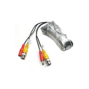 [C3465] Coms CCTV 케이블 5m - BNC  DC 5.5 전원 회색