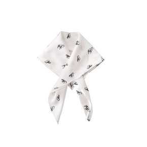 [EXCLUSIVE] Logo Silk Scarf  (2Colors)