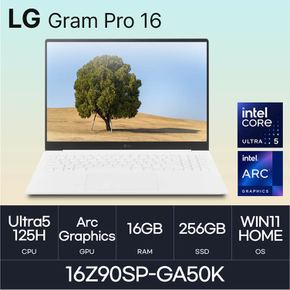 LG전자 그램 프로16 16Z90SP-GA50K