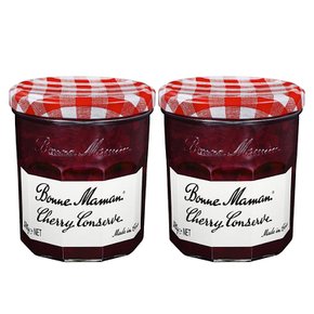 본마망 체리 컨저브 과일잼 스프레드 Bonne Maman Cherry Conserve 370g 2개