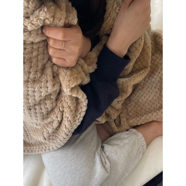 와플 두꺼운 극세사 소파블랭킷 담요 3colors(S/M/L)