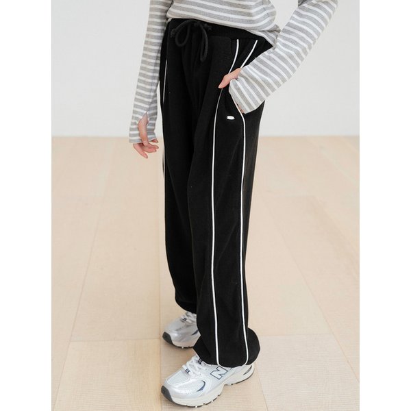 스포티 파이핑 타올 팬츠