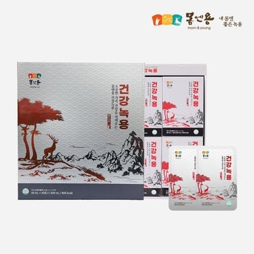 몸엔용 생강 담은 건강녹용 50ml x 30포 선물세트 어르신선물 환갑 칠순 답례품