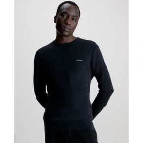 5017107 Calvin Klein Cotton Modal Jumper - Black 103744198