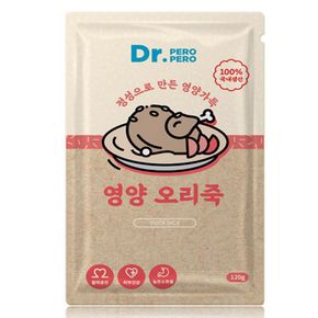 강아지 반려견 영양 건강식 오리죽 1EA