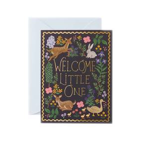 Woodland Welcome Card 베이비 카드