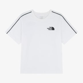 [노스페이스 키즈 공식] 키즈 올트레인 반팔 티 NT7US10T_WHT
