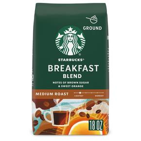 [해외직구] Starbucks 스타벅스 브렉퍼스트 블렌드 미디엄 로스트 그라운드 510g