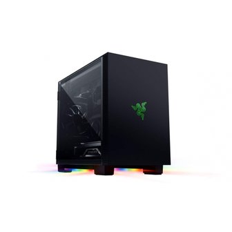  레이저 토마호크 미니-ITX PC 크로마 RGB RC21-01400100-R3M1 미니 타워 게이밍 케이스 개선