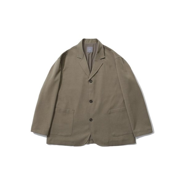 RIPLEY OVER SILHOUETTE WOOL BLENDED JACKET (SAND)