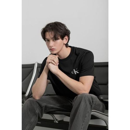 CK진 25 S/S[남]릴렉스핏 린넨 아이보리 데님 팬츠(4LB733G-TWQ