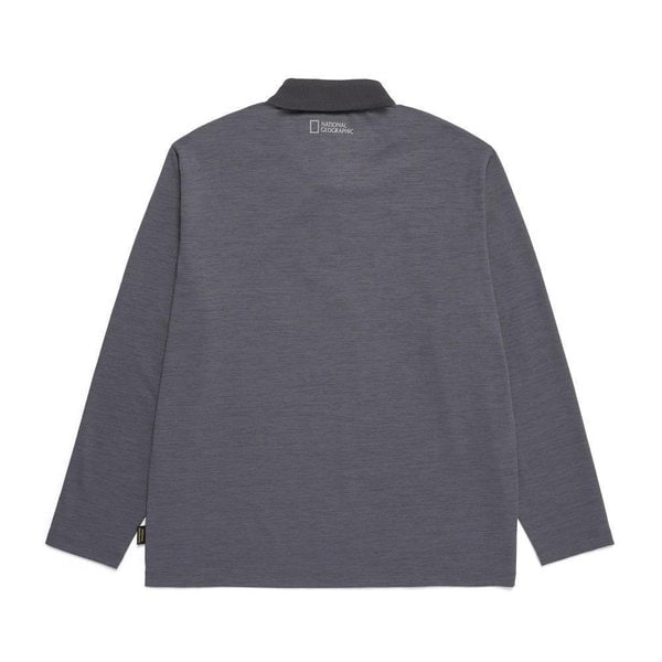 [여주점] N251MPL220 카프 기능성 베이직핏 긴팔 카라티 IRON GREY