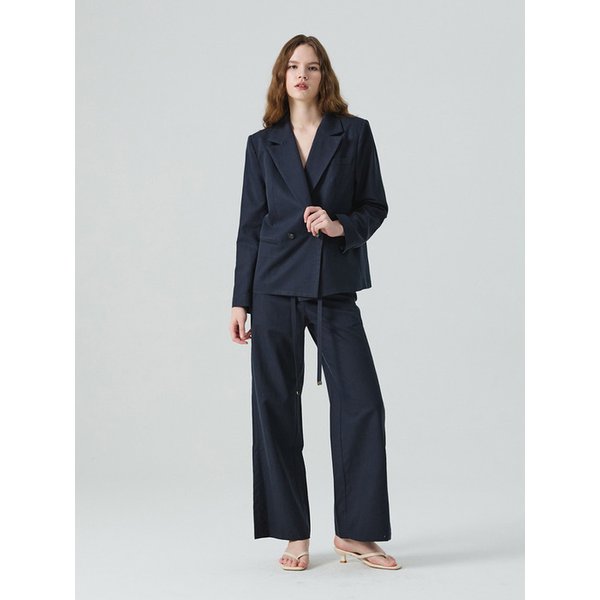 Urban Silhouette Loose-fit Blazer_Navy