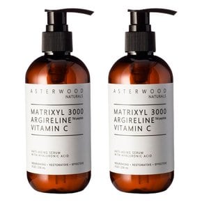 ASTERWOOD NATURALS 애스터우드 네츄럴스 매트릭실 3000 아기렐린 비타민C 세럼 236ml 2개