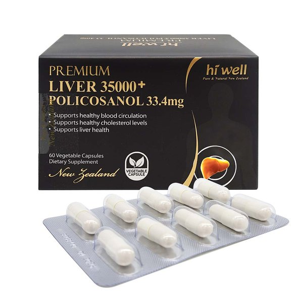 하이웰 리버 35000 폴리코사놀 33.4mg 60캡슐 2개