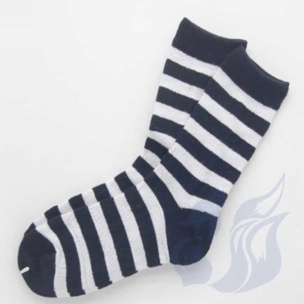 여성 겨울 중목 양말 줄무늬 패턴 여성용 (WFJCD45)
