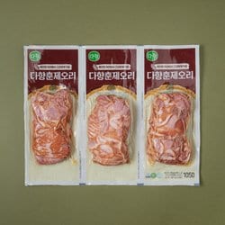 다향훈제오리 슬라이스 350g X 3입