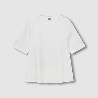 JAJU 여 A라인 반팔 티셔츠 J116201077001