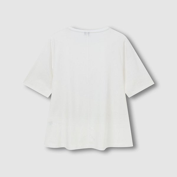 여 A라인 반팔 티셔츠 J116201077001