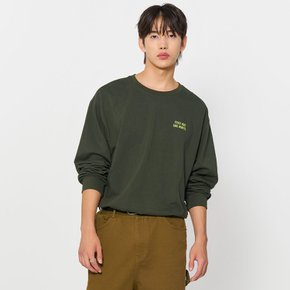 UNISEX 포스트맨 롱 슬리브 티 [VINTAGE KHAKI] / SBD3U01005-MAN