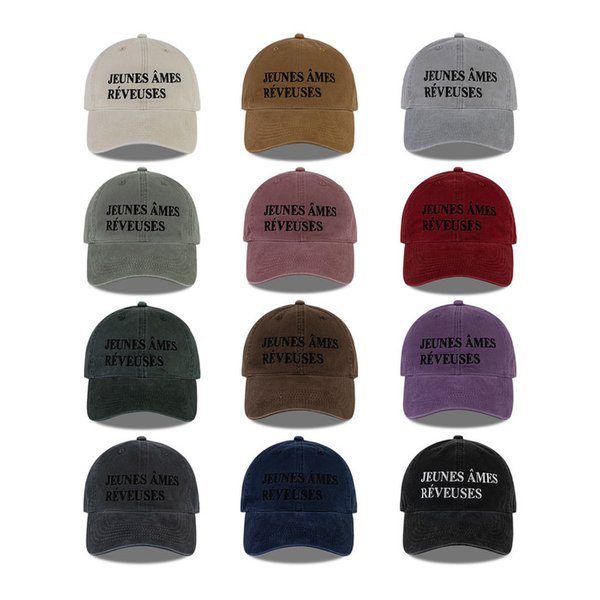 JEUNES AMES 카치온 볼캡-12color