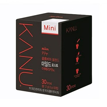  카누 미니 마일드 아메리카노 30T X 1개