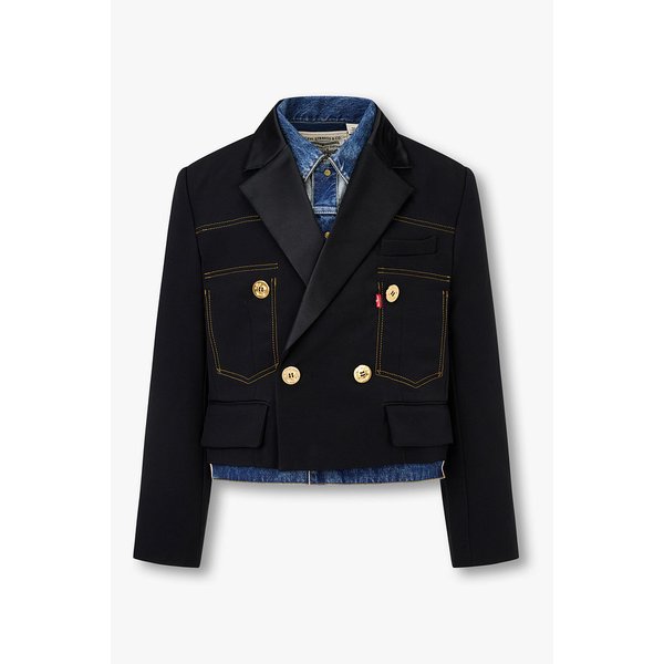 여성 [Levi`s] 데님 믹스 마텔라스 트윌 자켓 6415101700000