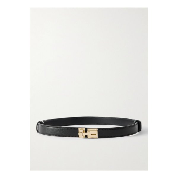 텍스처 가죽 벨트 블랙 46376663162911839