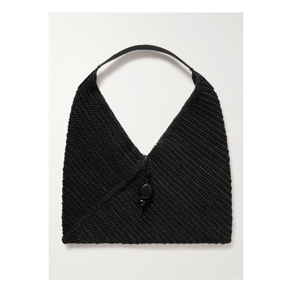 헌팅시즌 오리가미 미디엄 가죽 트림 피케 숄더백 46376663162858163