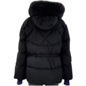 폭스 퍼 후드 구스 다운 패딩Z244PSG301