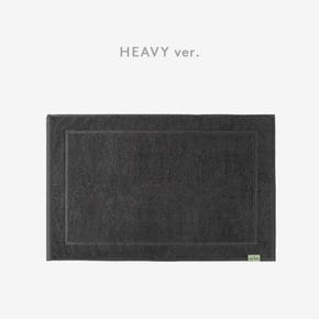 라인 보더 배스매트 - HEAVY - 1P - 다크 그레이 - L (60X95)