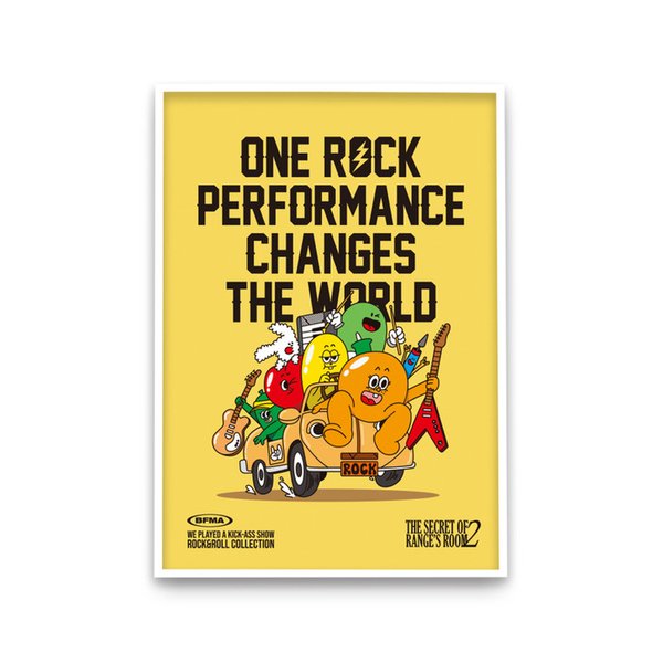 ALYac x BFMA ROCK PERFORMANCE A3 A4 POSTER