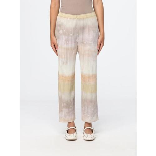 플리츠플리즈 팬츠 PP66JF714 42 Beige
