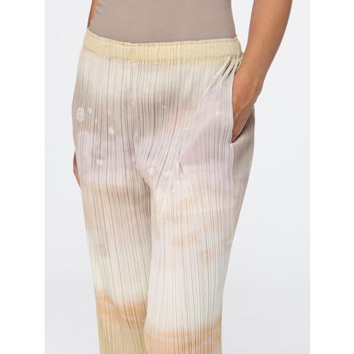 플리츠플리즈 팬츠 PP66JF714 42 Beige