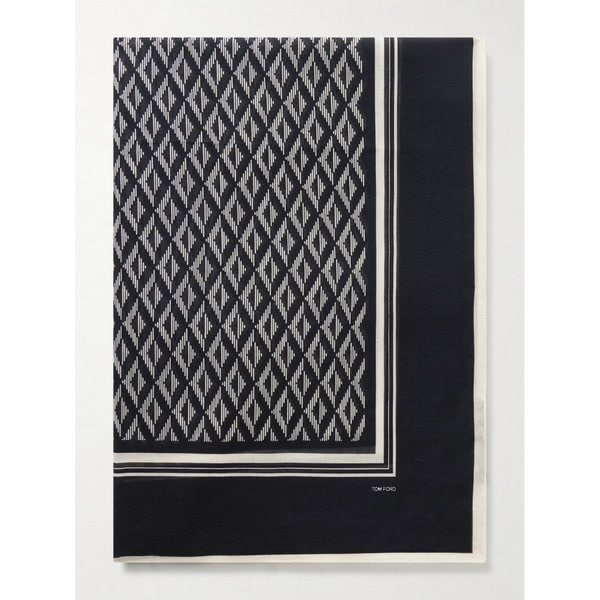 프린트 코튼 스카프 46376663163002980