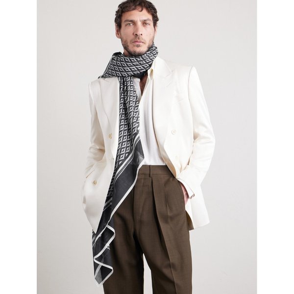 프린트 코튼 스카프 46376663163002980